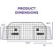 Pawple Dog Barrier for SUV's, Cars & Vehicles, Heavy-Duty - Adjustable Pet Barrier, Universal Fit PAWDBAR - alternate 2